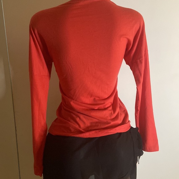 Women’s Cross Front Long Sleeve Top Size Medium - Picture 5 of 7